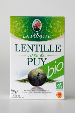 Lentilles vertes du Puy Bio...