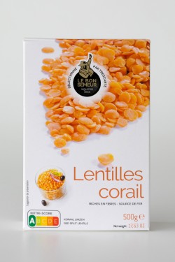 Lentilles corail 500g - Le...