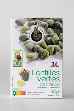 Lentilles vertes France...
