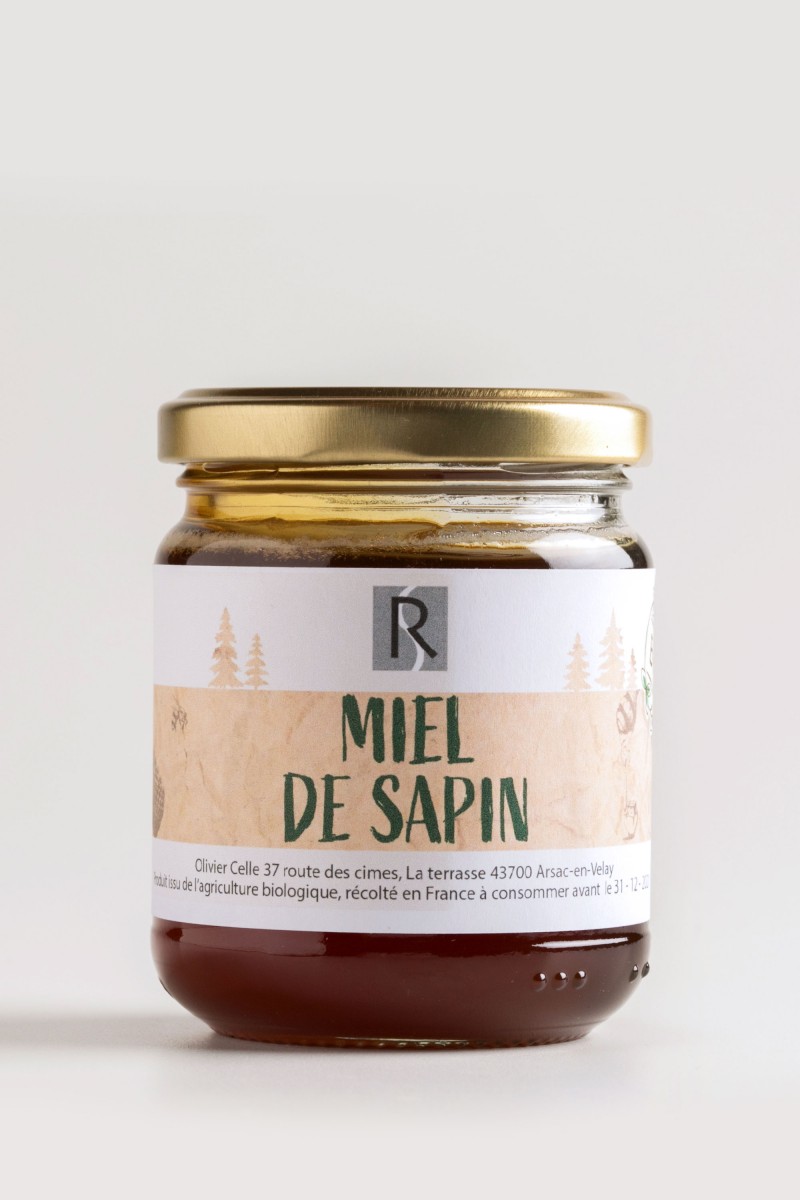 Miel de sapin - Miels - Miels de nos ruchers - Hautvillers - Boutique de  Hatier & Fils